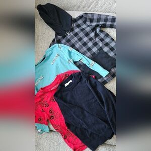 4 Pc Boy Kids Tops Set Bundle